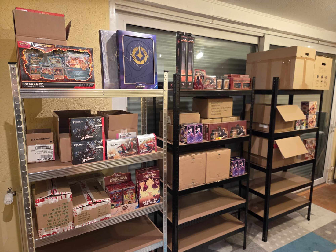 Ein Blick in das CardsCup-Lager!