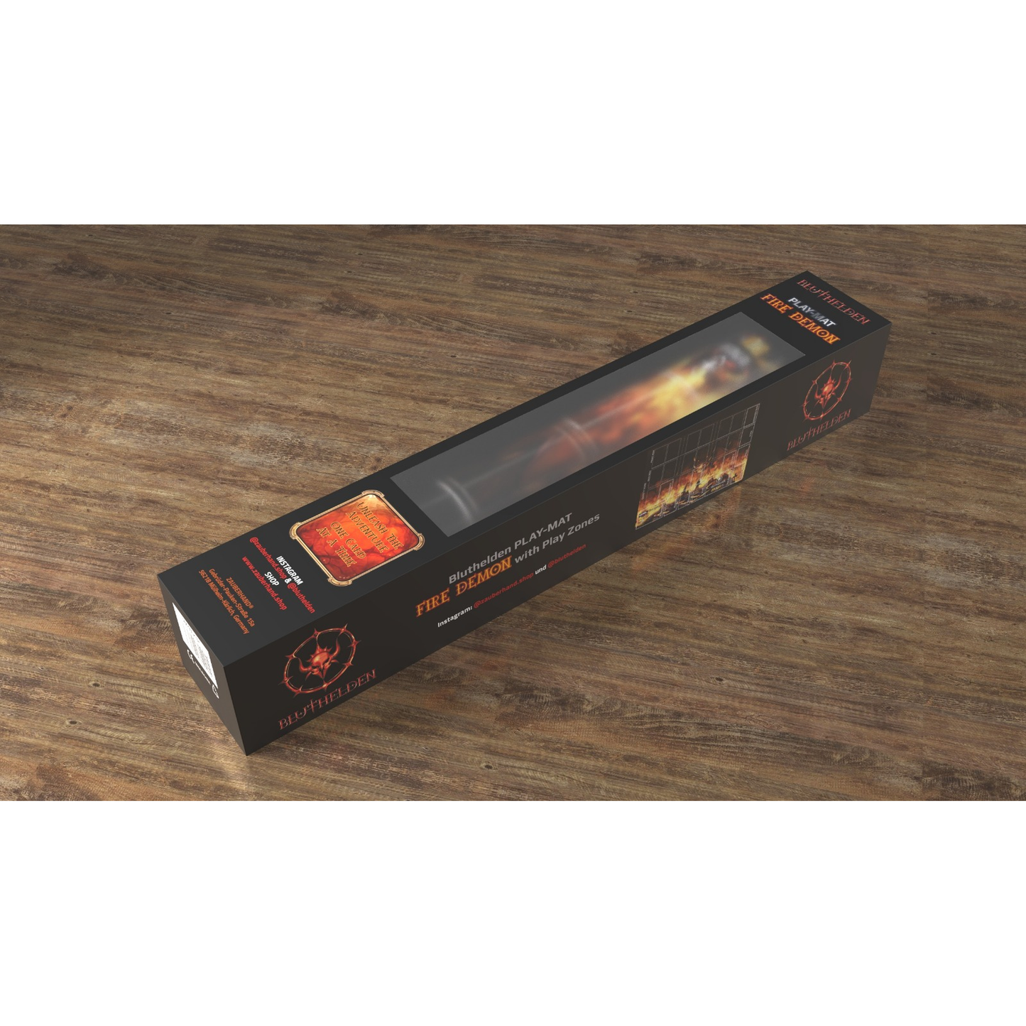 Bluthelden Spielmatte Fire Demon - Produktansicht