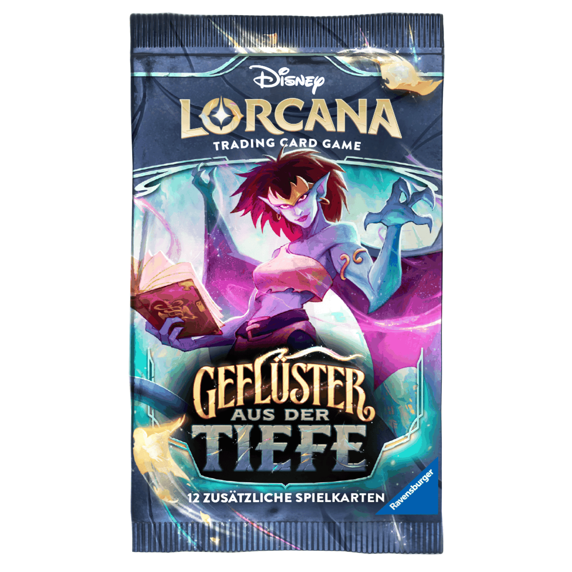 Disney Lorcana - Geflüster aus der Tiefe - Display mit 24 Booster Packs DE Booster