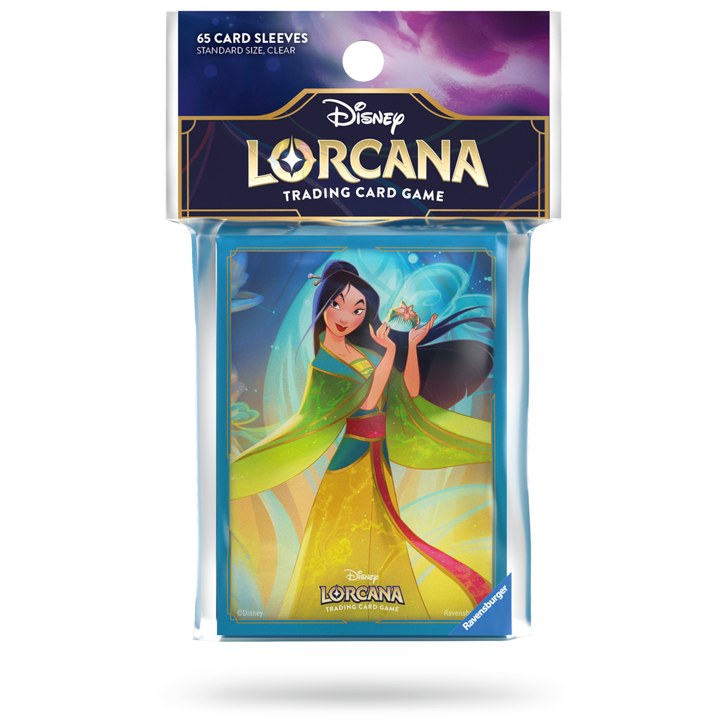 Disney Lorcana Set 9 Mythen Kartenhuellen Mulan - Produktansicht