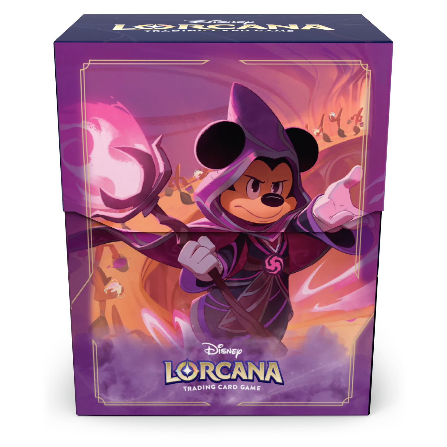 Disney Lorcana Deckbox Mickey Mouse Wayward Sorcerer - Produktansicht Inhalt