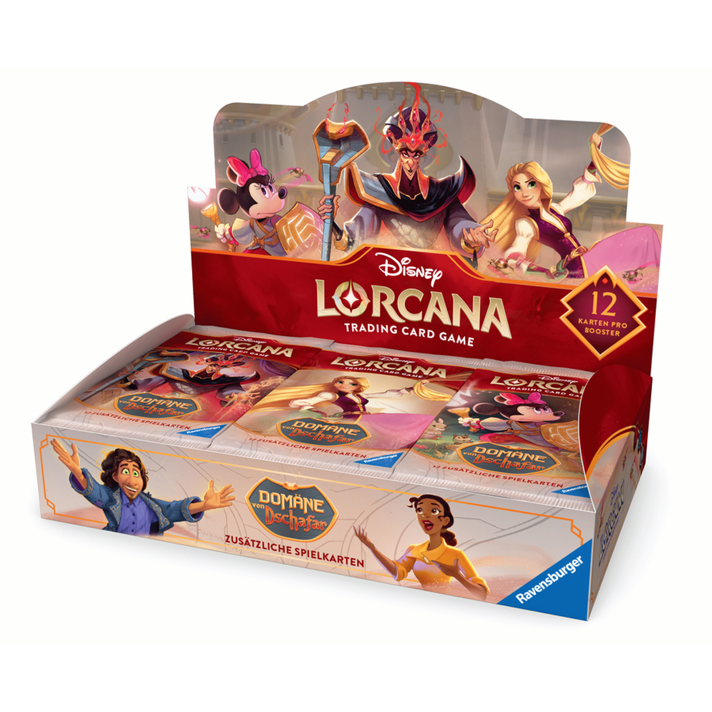 Disney Lorcana Set 8 Domäne von Dschafar Display Deutsch