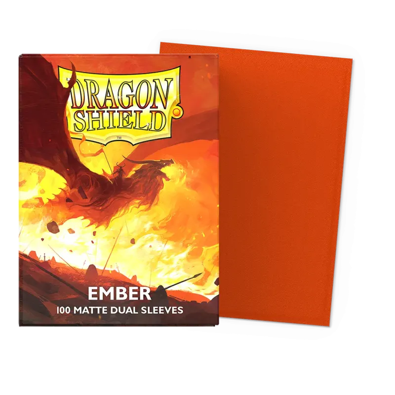 Dragon Shield Dual Matte Sleeves Ember