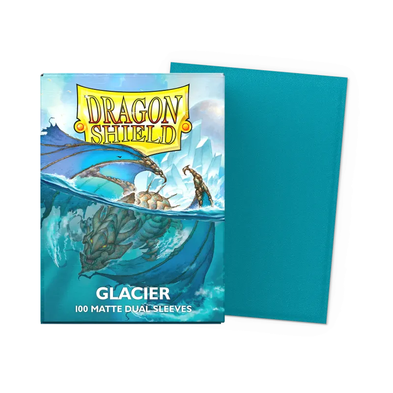 Dragon Shield Dual Matte Sleeves Glacier
