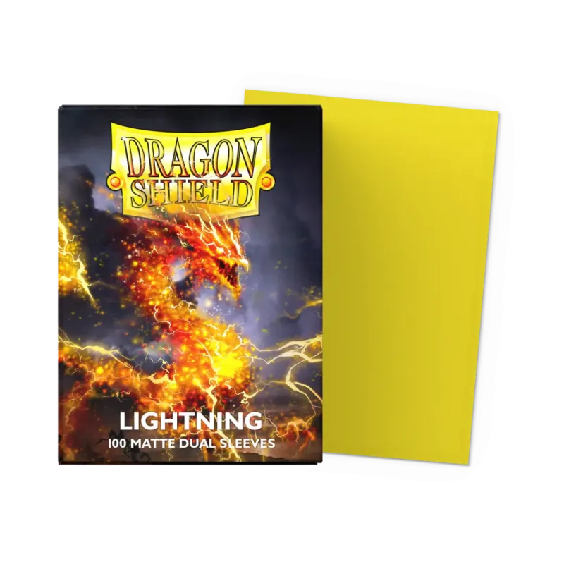 Dragon Shield Dual Matte Sleeves Lightning