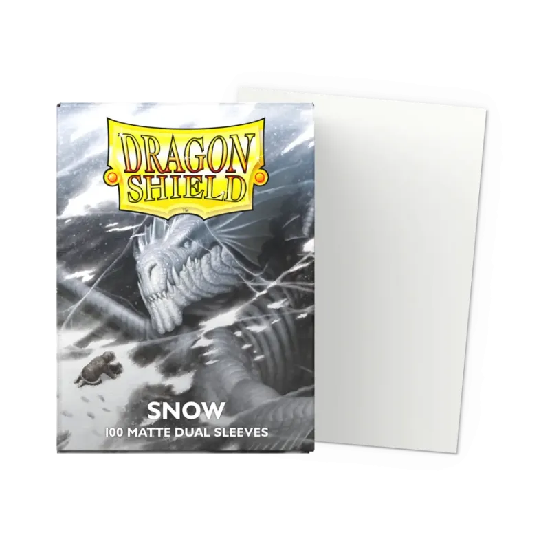 Dragon Shield Dual Matte Sleeves Snow