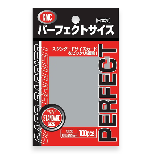 KMC - Standard Sleeves - Perfect Size 100 Stück - Produktansicht front