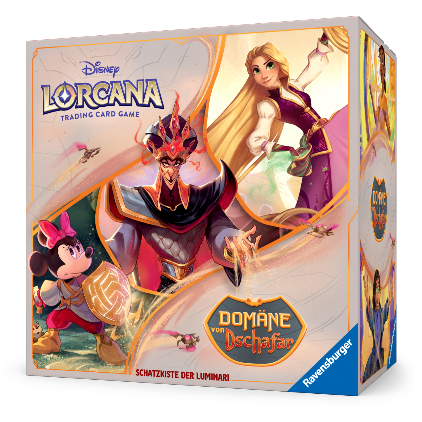 Lorcana Domäne von Dschafar Schatzkiste DE - Produktansicht vorne