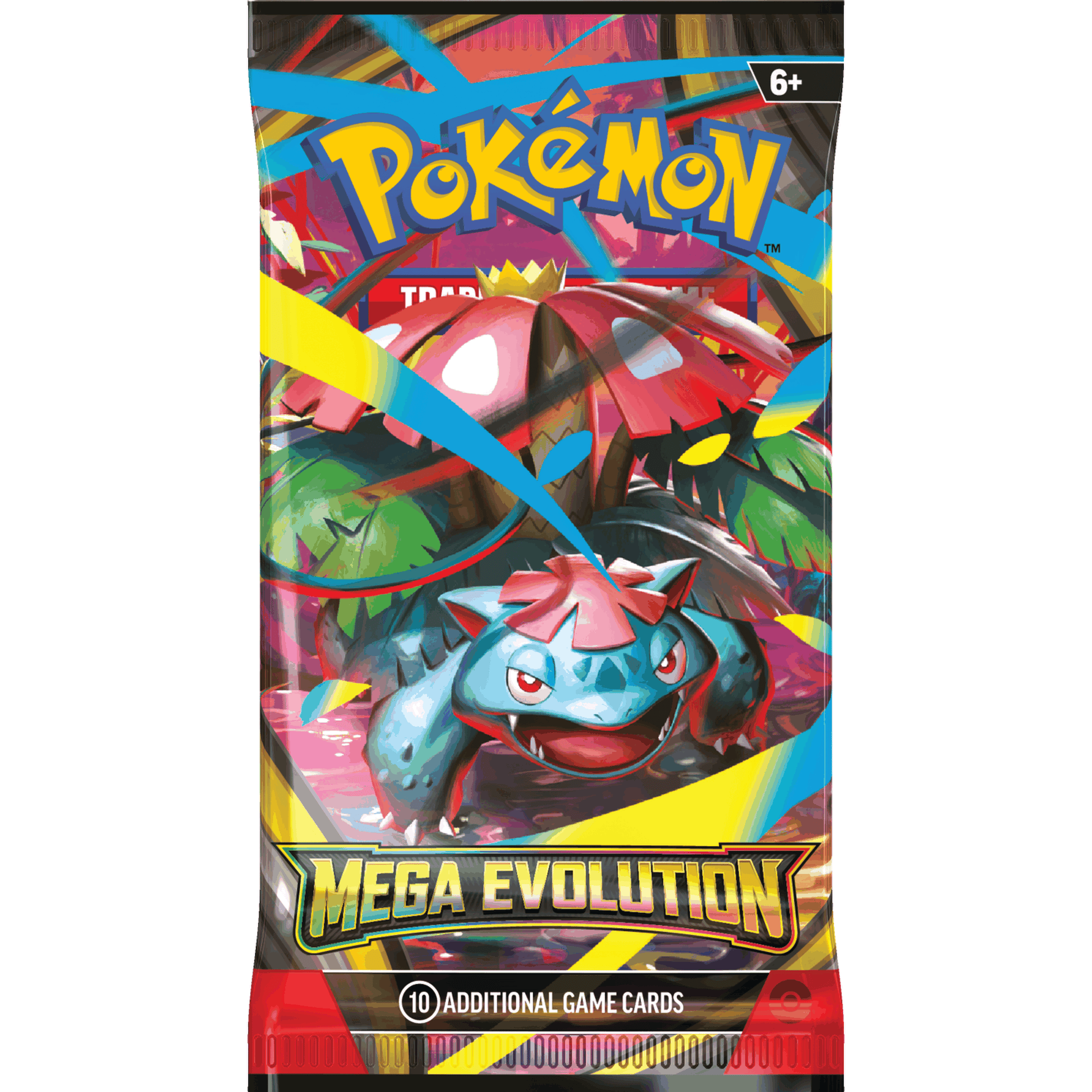 Pokemon Mega Evolution Booster Sleeved EN Produktansicht Venusaur
