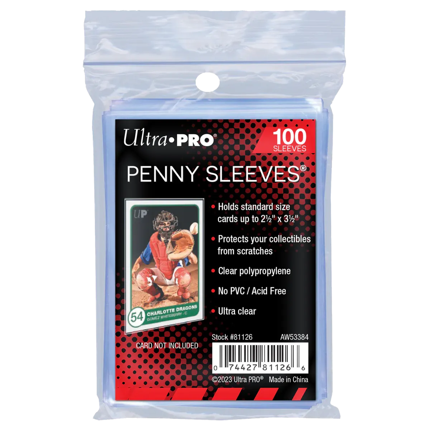 Ultra Pro Penny Sleeves 100 pieces - Produktansicht front