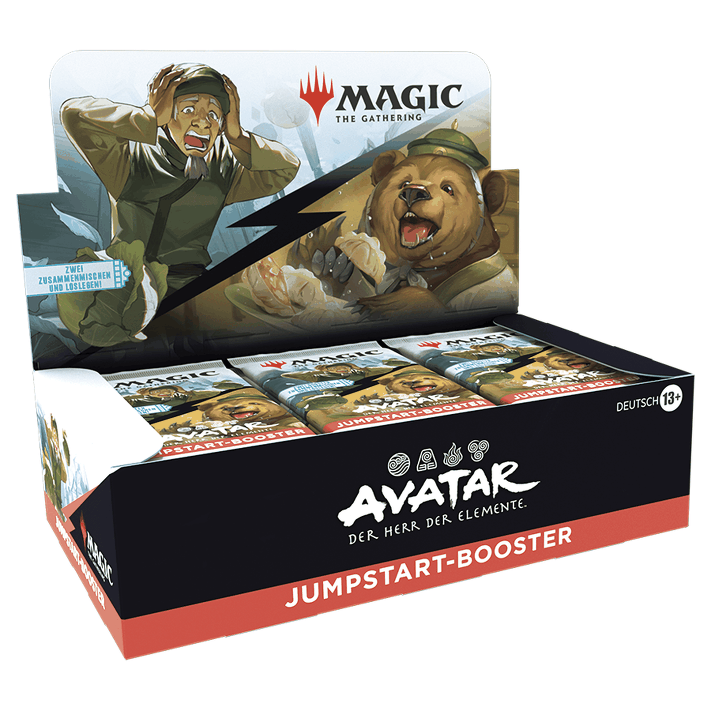 Magic The Gathering Avatar Jumpstart Booster Display DE Produktansicht front