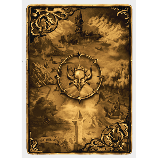 Bluthelden Origin Artwork Sleeves Gold - Produktansicht