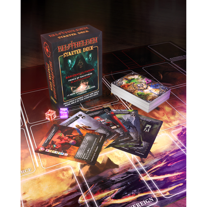 Bluthelden Origin Starterset 4er Bundle EN Starterdeck Barabas Ulfaran Black - Produktansicht