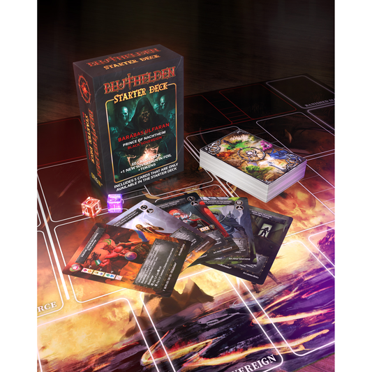 Bluthelden Origin Starterdeck Barabas Ulfaran Black - Produktansicht