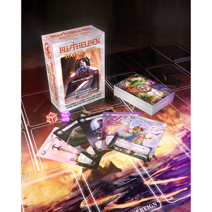 Bluthelden Origin Starterset 4er Bundle EN Starterdeck Sirunian Seehoff White - Produktansicht