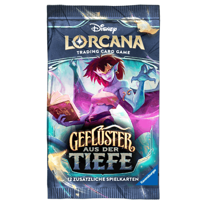 Disney Lorcana - Geflüster aus der Tiefe - Display mit 24 Booster Packs DE Booster
