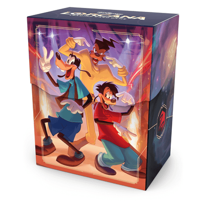 Disney Lorcana - Mythen Deckbox Goofy - Produktansicht Inhalt