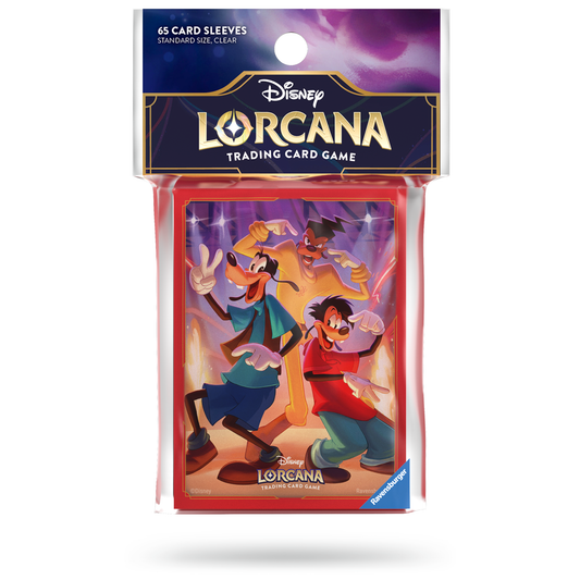 Disney Lorcana Set 9 Mythen Kartenhüllen Goofy - Produktansicht