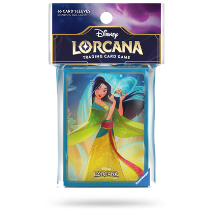 Disney Lorcana Set 9 Mythen Kartenhuellen Mulan - Produktansicht