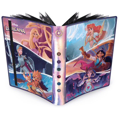 Disney Lorcana - Mythen Sammelalbum - Produktansicht Inhalt offen