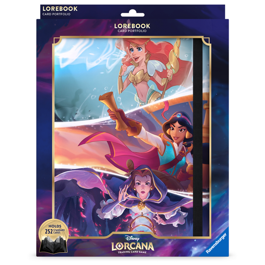 Disney Lorcana Set 9 Mythen Sammelalbum - Produktansicht vorne
