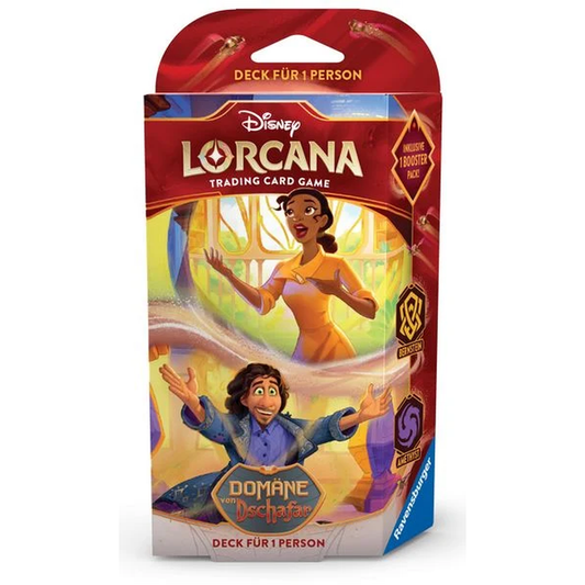 Disney Lorcana Domaene von Dschafar Bernstein und Amethyst deutsch - Produktansicht vorne