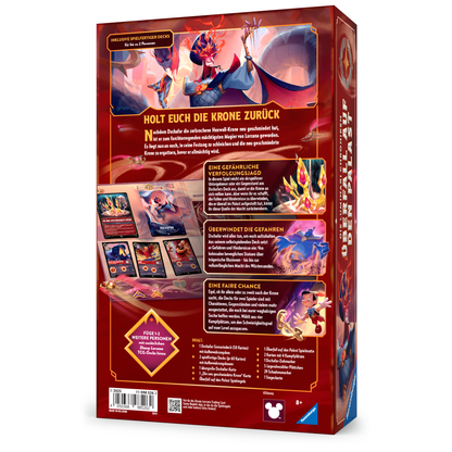 Disney Lorcana - Domäne von Dschafar - Luminari Chroniken DE - Produktansicht hinten