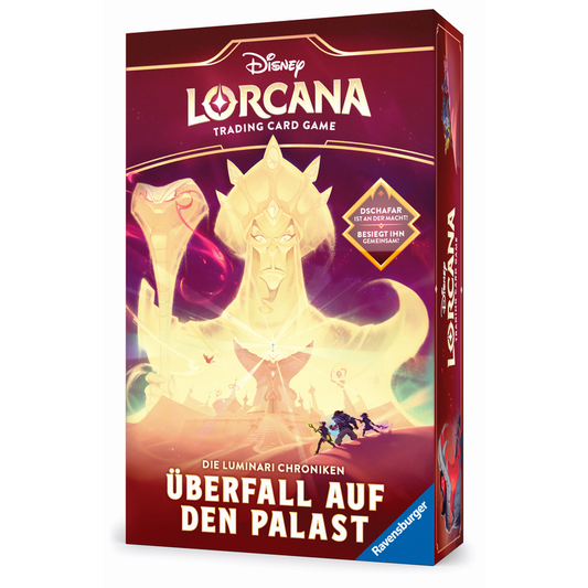Disney Lorcana Set 8 Domäne von Dschafar Spezial Geschenk Set Deutsch - Produktansicht vorne
