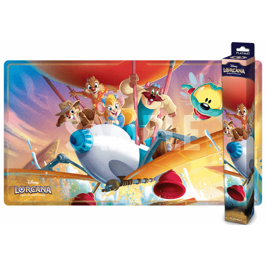 Disney Lorcana Set 8 Domäne von Dschafar Spielmatte Rescue Rangers