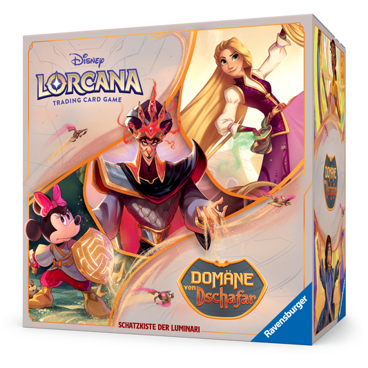 Lorcana Domäne von Dschafar Schatzkiste DE - Produktansicht vorne