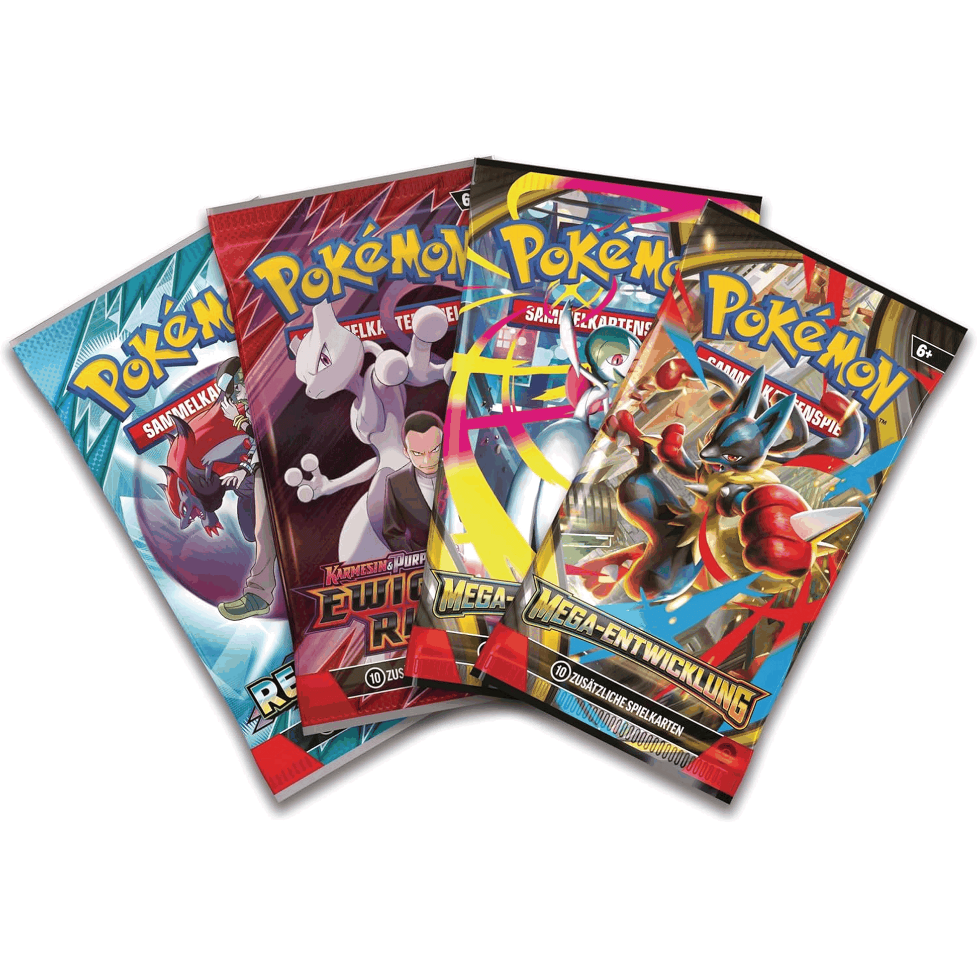 Pokemon Mega-Latias Kollektion DE Produktbild mit Booster