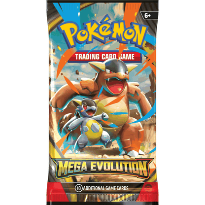 Pokemon Mega Evolution Booster Sleeved EN Produktansicht Kangaskhan