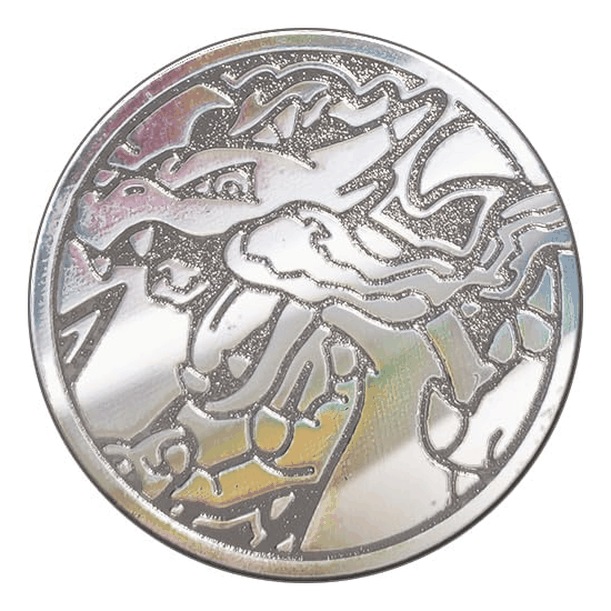 Pokemon Mega-Glurak X Ultra-Premium Kollektion DE Produktansicht Coin