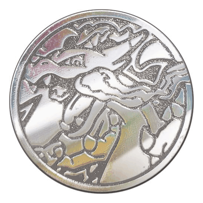 Pokemon Mega-Glurak X Ultra-Premium Kollektion DE Produktansicht Coin
