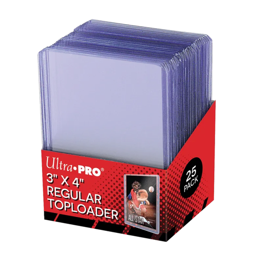 Ultra Pro 3 x 4 Regular Toploader 100 pieces - Produktansicht front