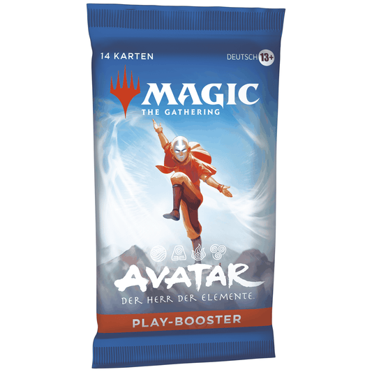 Magic The Gathering Avatar Play Booster Sleeved DE Produktansicht front