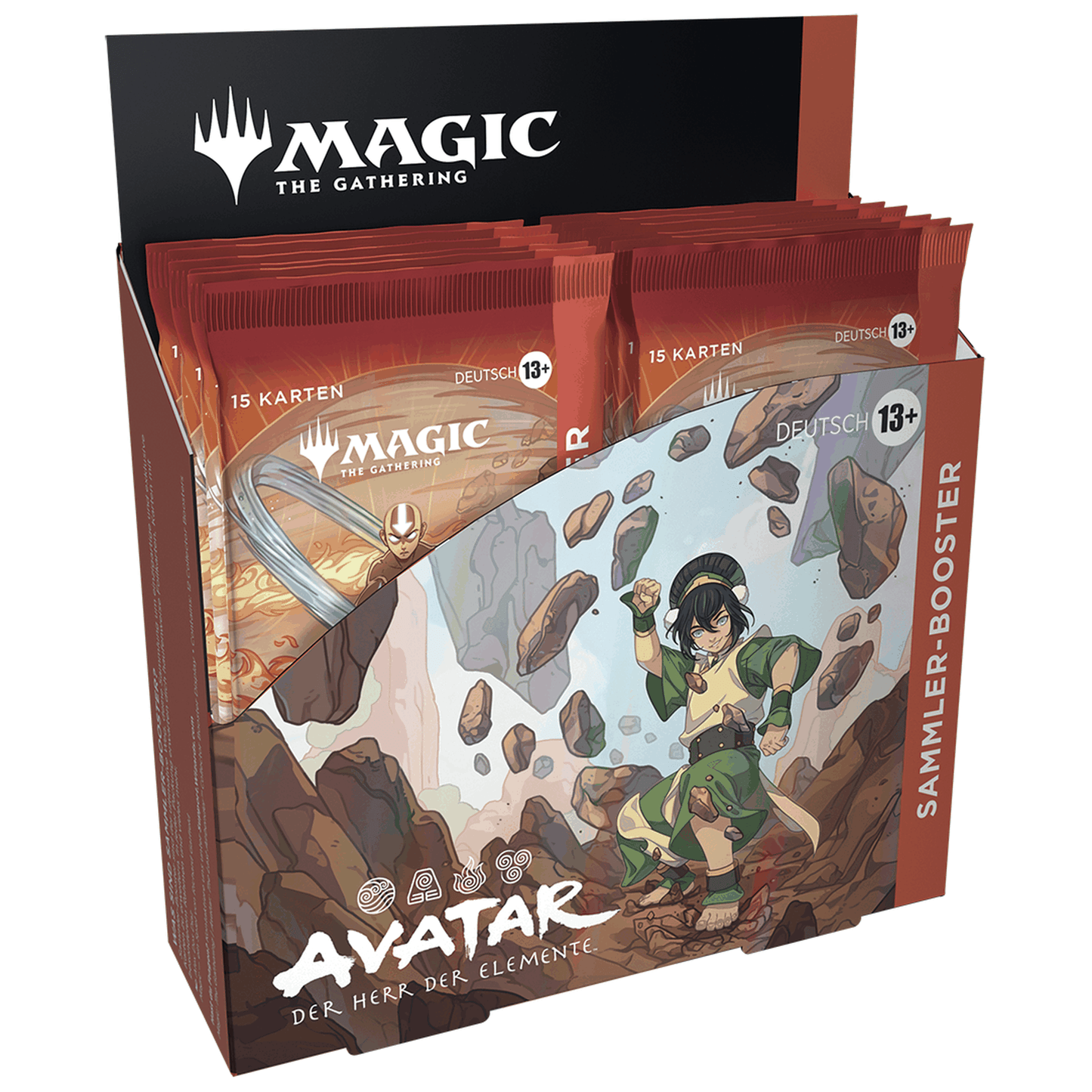 Magic The Gathering Avatar Sammler Booster Display DE Produktansicht front
