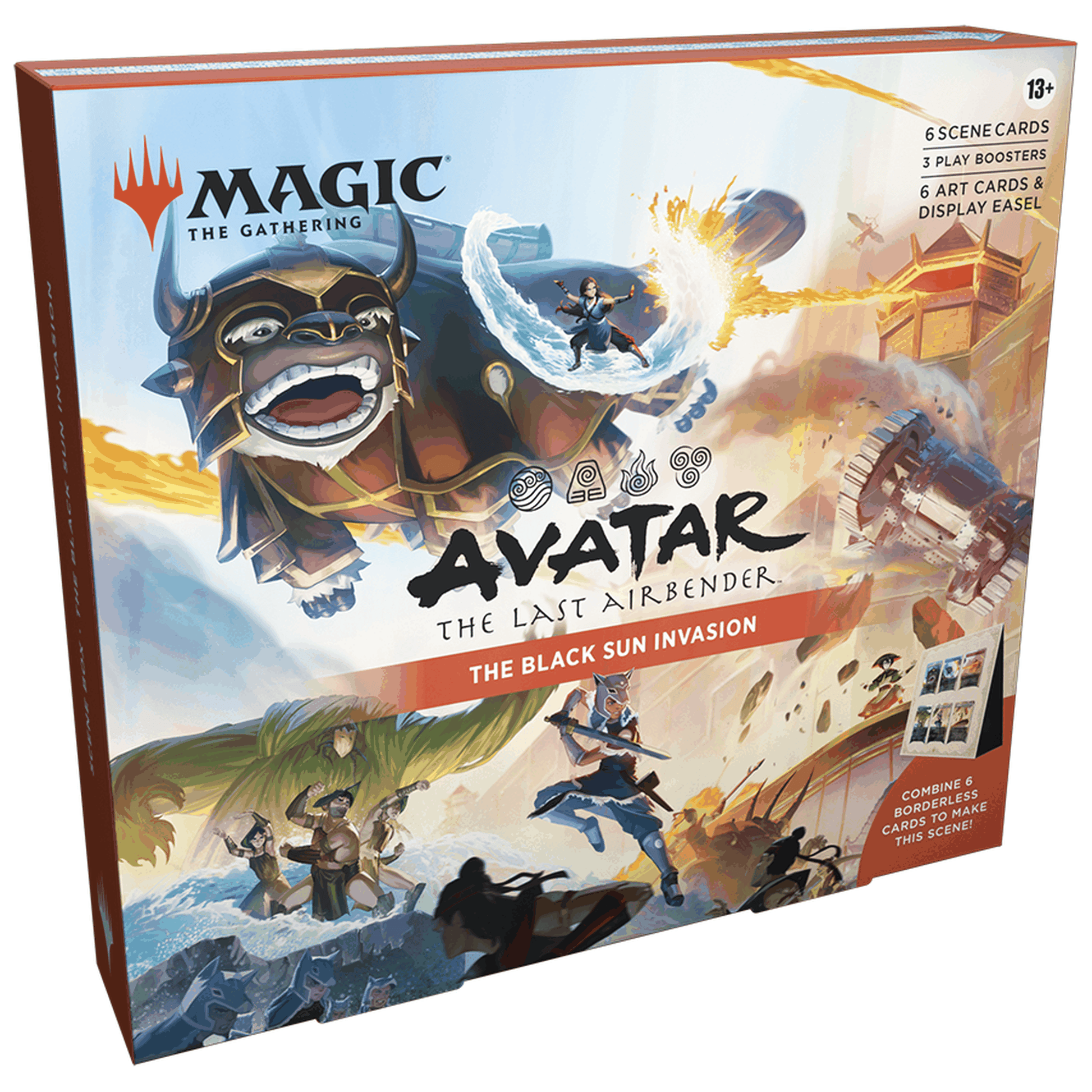 Magic The Gathering Avatar Scene Box The Black Sun Invasion EN Produktansicht front