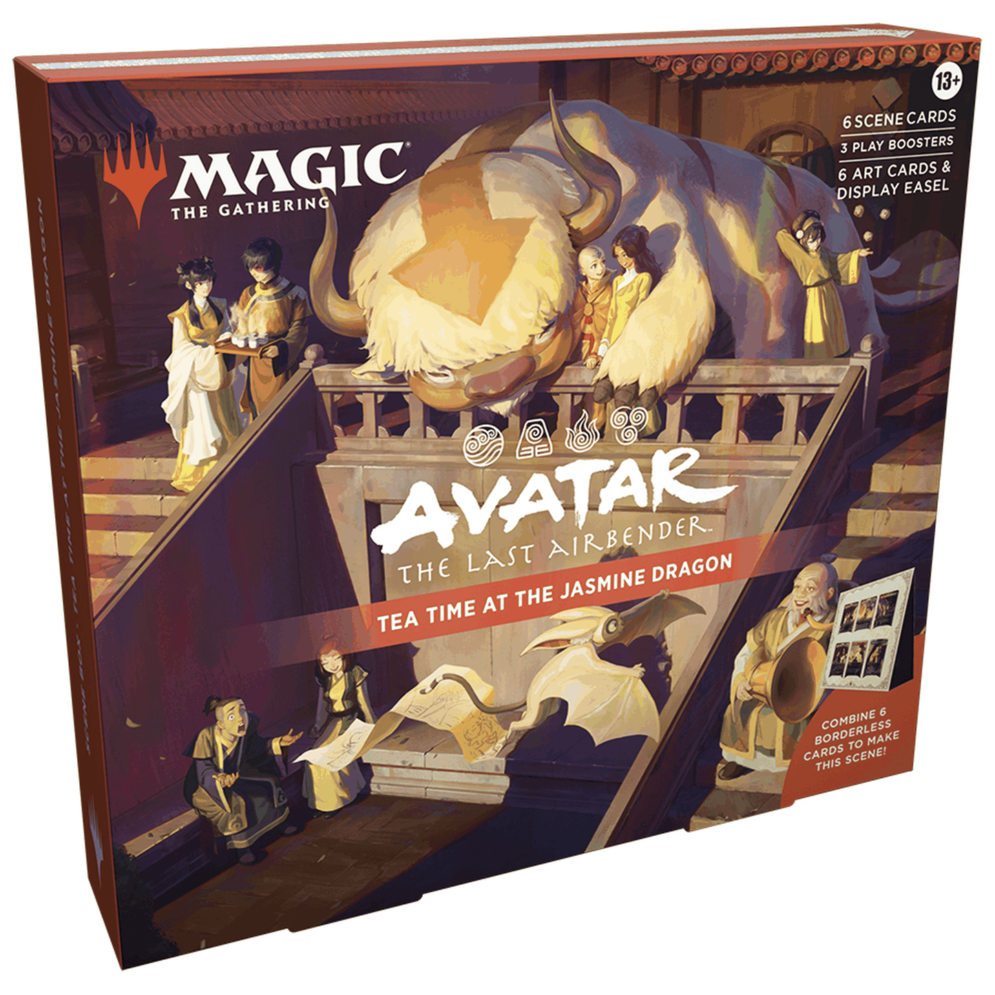 Magic The Gathering Avatar Scene Box Tea Time at the Jasmine Dragon EN Produktansicht front